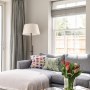 Modern Townhouse in parkland setting | Cosy corner in Cobham Townhouse | Interior Designers